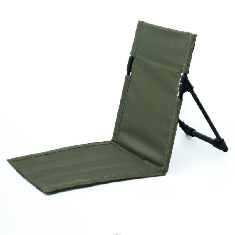 Foldable Camping Chair Outdoor Portable Ultra Light Folding Stool Fishing Chair Camping Backrest Sitting Chair Camping Bench