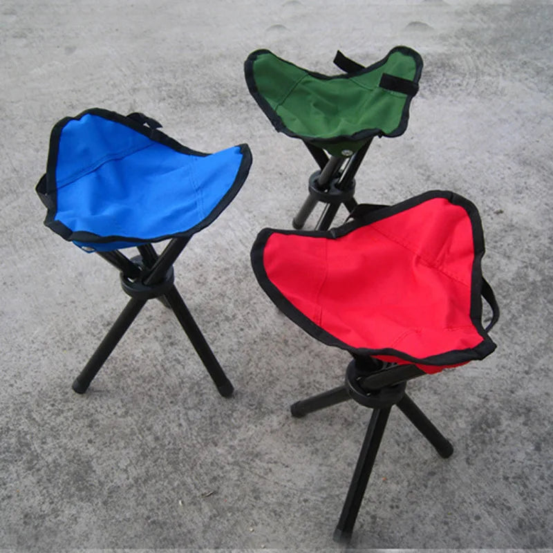 Folding Small Camping Stool Bench Portable Outdoor Ultra Light Train Travel Picnic Fishing Beach Chair Foldable  Hiking