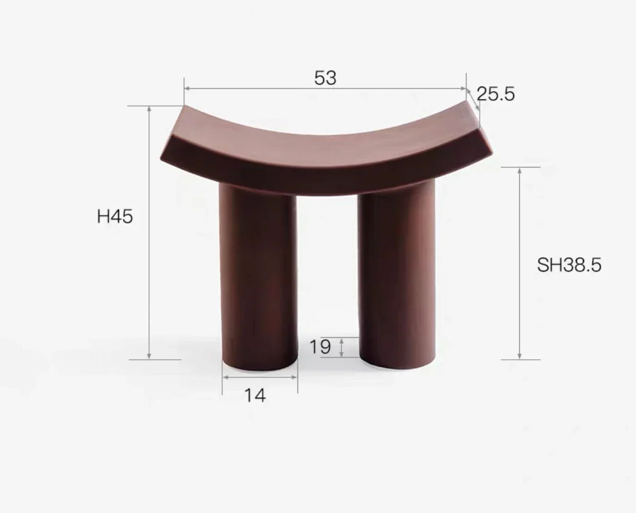 Nordic Plastic Sofa Long Stool For Shoes Stool Home Door Simple Small Stool Hot Style Small Flying Elephant Living Room Bedroom