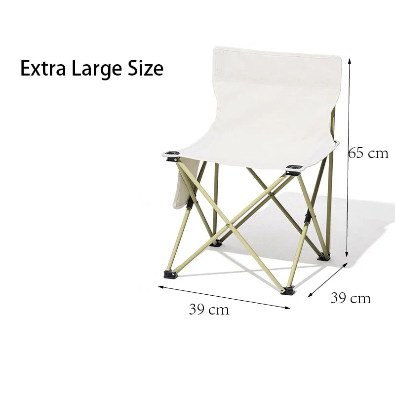 Outdoor portable folding chair Art painting bench sketching small chair Fishing leisure travel camping beach chair