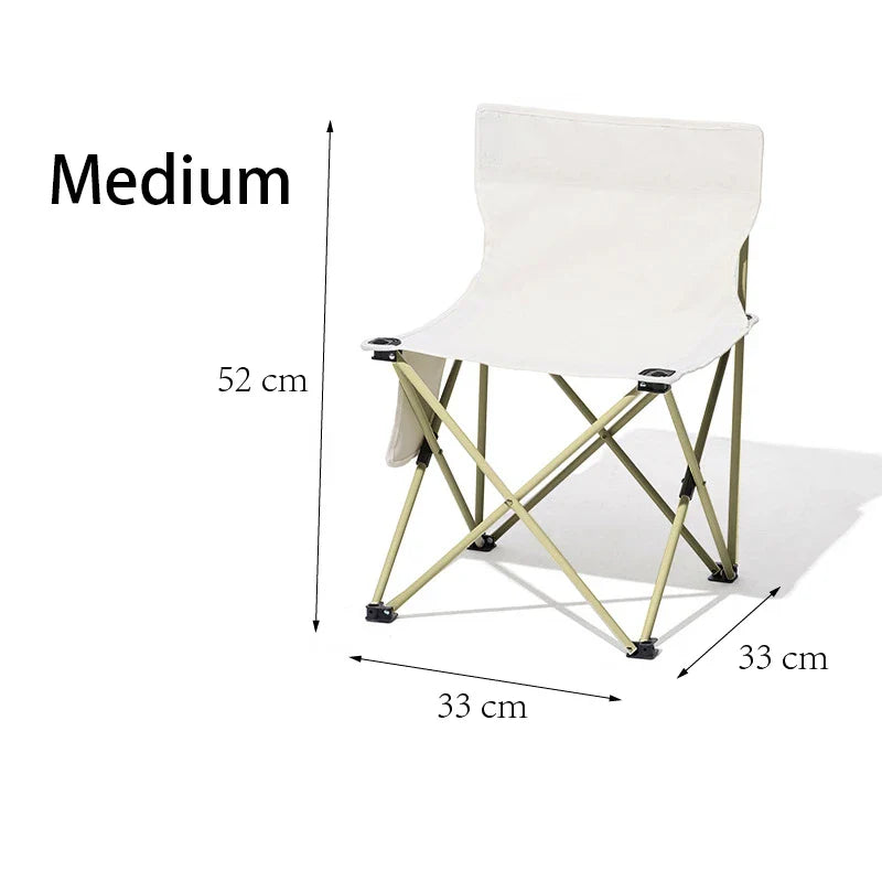 Outdoor portable folding chair Art painting bench sketching small chair Fishing leisure travel camping beach chair