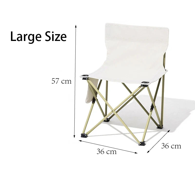 Outdoor portable folding chair Art painting bench sketching small chair Fishing leisure travel camping beach chair