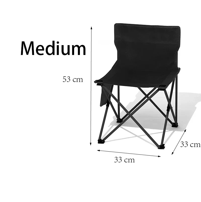 Outdoor portable folding chair Art painting bench sketching small chair Fishing leisure travel camping beach chair