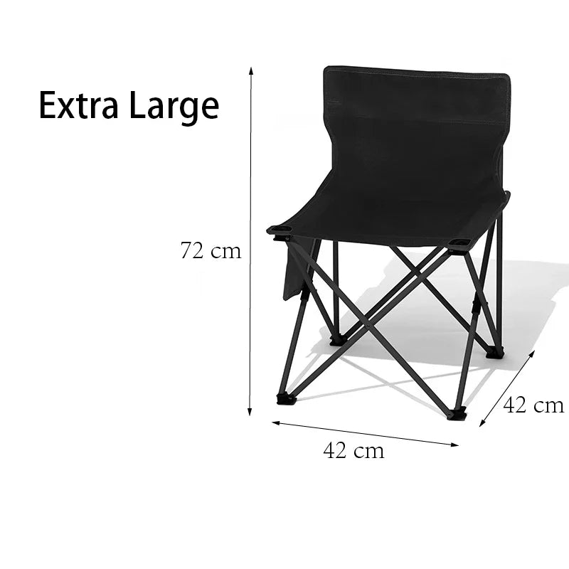 Outdoor portable folding chair Art painting bench sketching small chair Fishing leisure travel camping beach chair